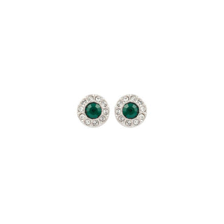 Givenchy Faux Emerald Earring and Necklace Set