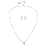 1990s Nina Ricci Earring and Necklace Set